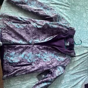 New Balance Women's Purple and Teal Ski Jacket